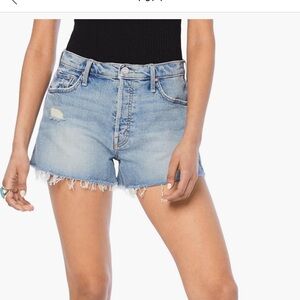 EUC MOTHER Tomcat Kick Fray cutoff shorts, size 30